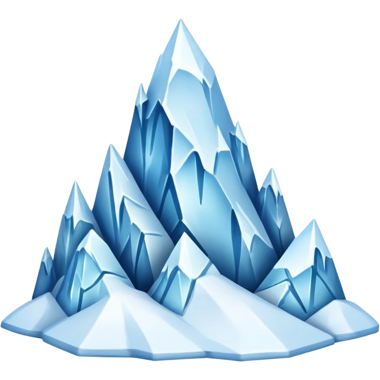 ice mountain emoji