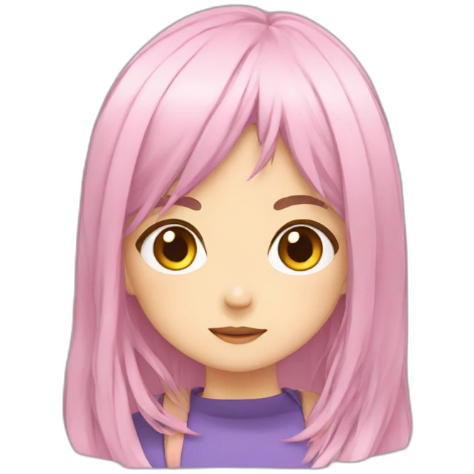 Anime gril emoji
