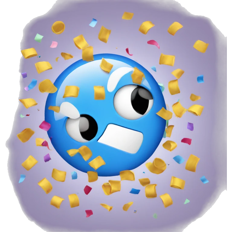 check emoji with confetti emoji