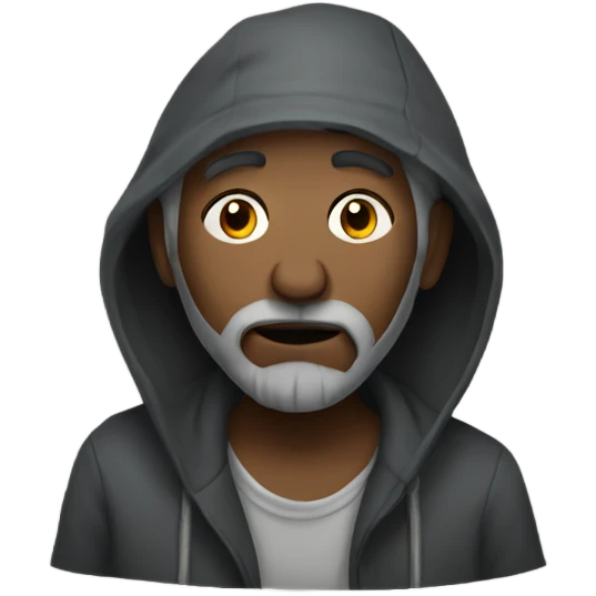 Homeless person emoji