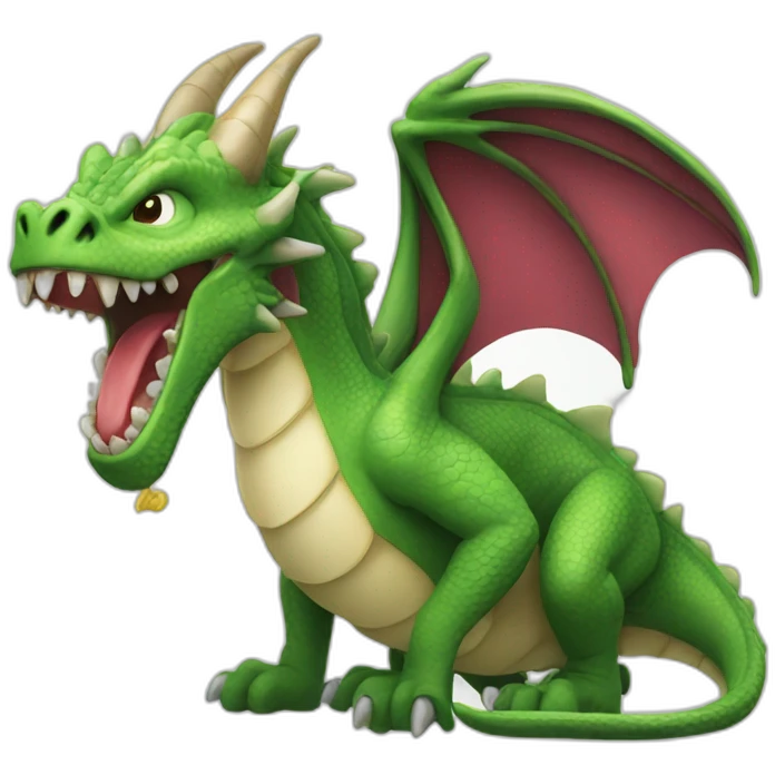 dragon and tooth emoji
