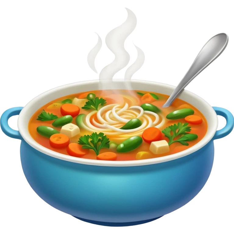 yummy soup emoji