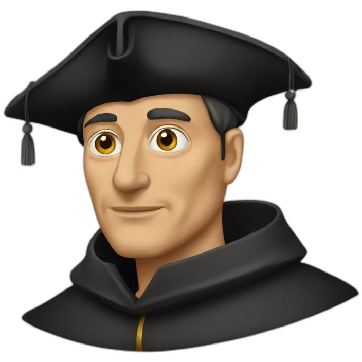 Thomas More clicking eye emoji