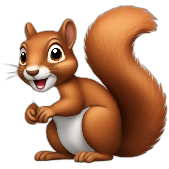 Squirrel emoji