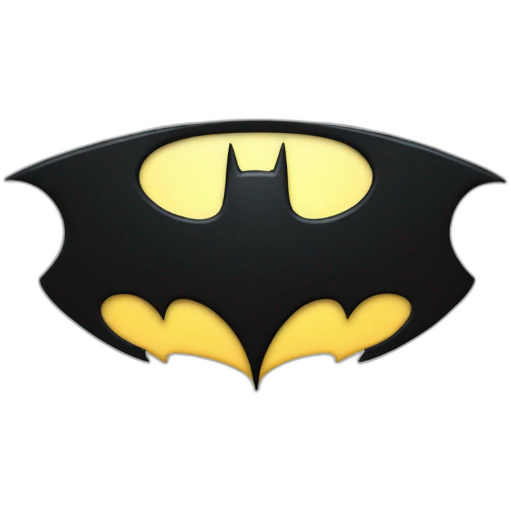batman logo emoji
