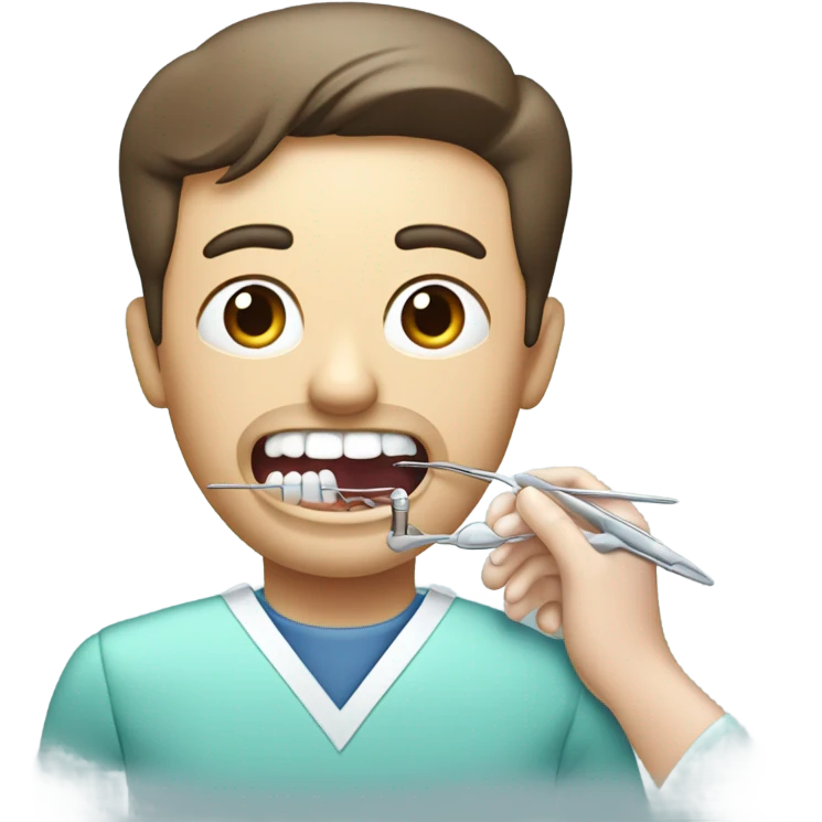 Tooth extraction emoji