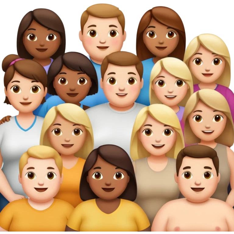 people fat  emoji