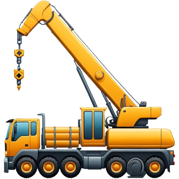 Drilling truck emoji