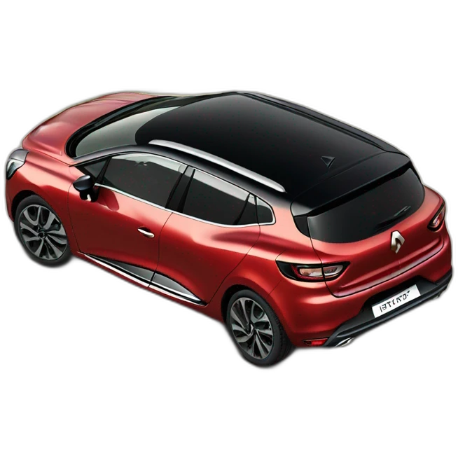 Renault clio break 2019 rouge emoji