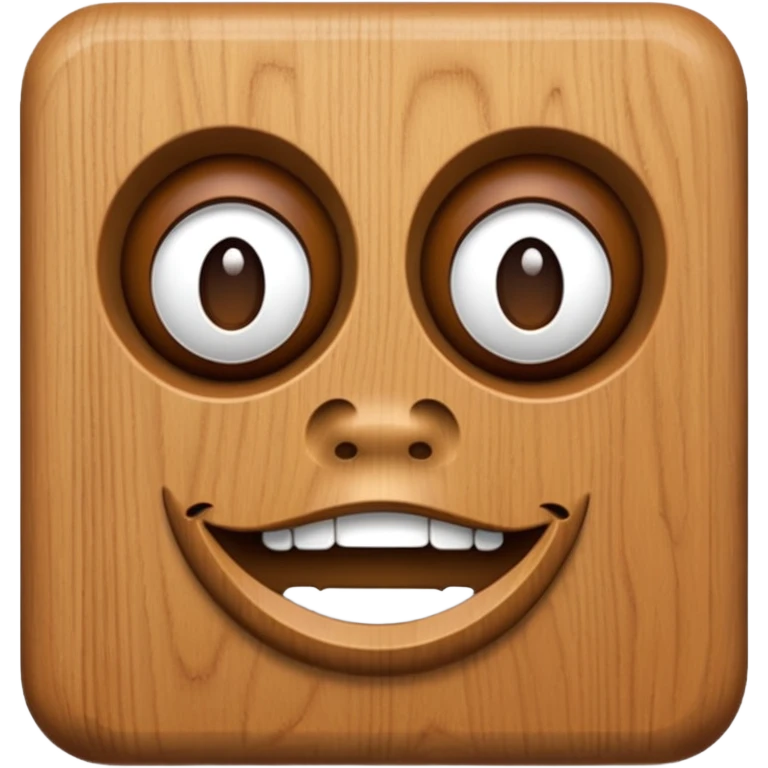 wood Sculpture emoji