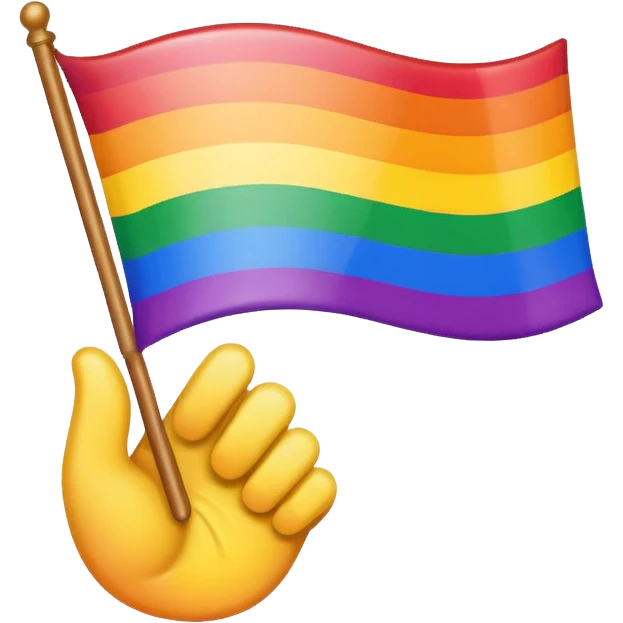 LGBTQIA+ flag  emoji