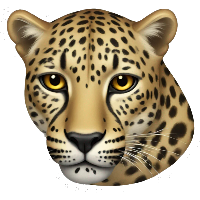 Leopard nebulous  emoji