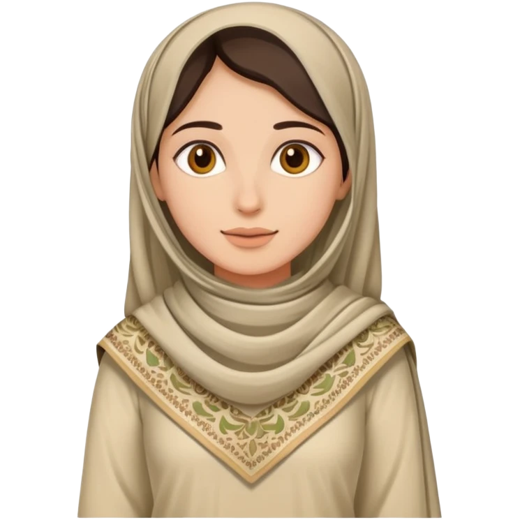 سلام و شال رو با هم ترکیب کن emoji