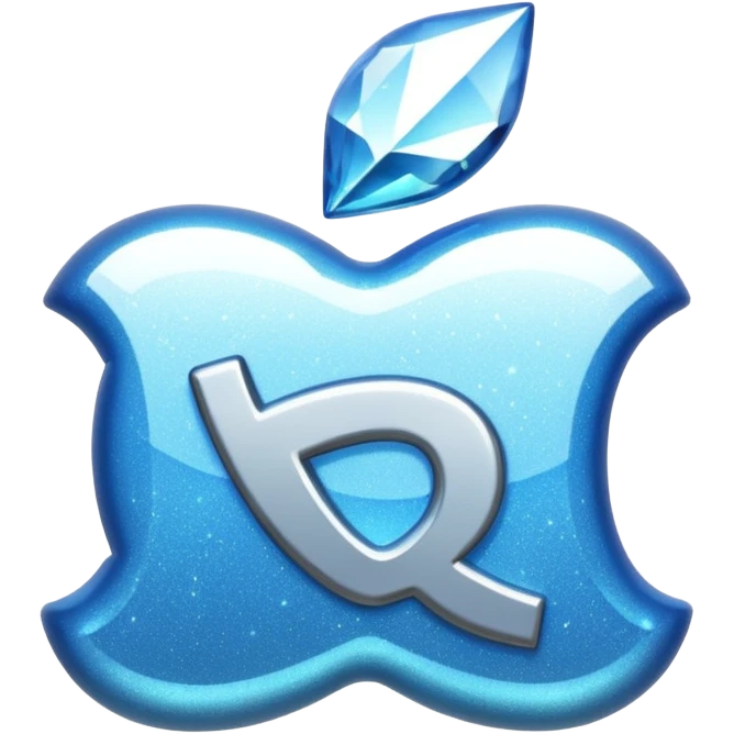 glitter white symbol bank emoji