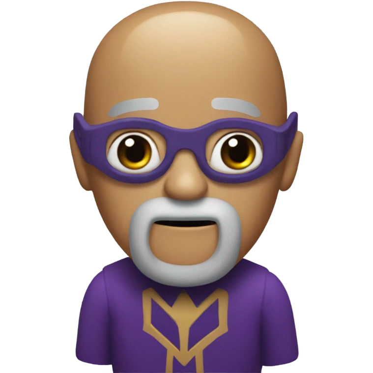 Netflix show Squid Game, Thanos character emoji