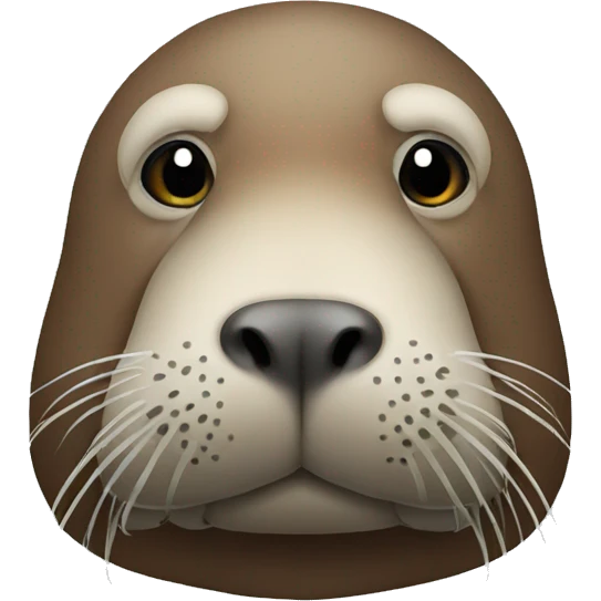 walrus head emoji