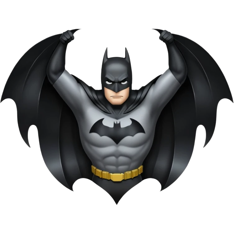 Batman logo emoji