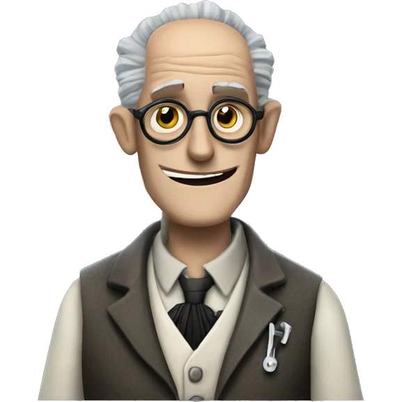 Nightmare Before Christmas Dr. Finkelstein emoji