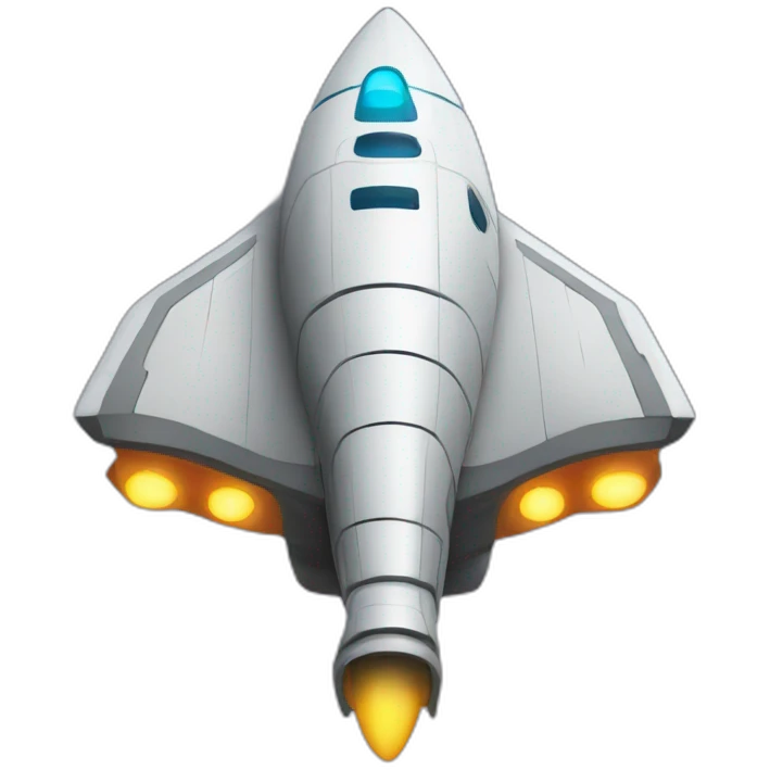 Spaceship up emoji