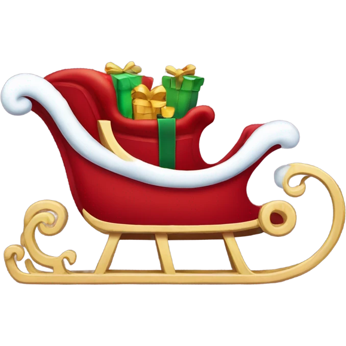 Santa’s Sleigh  emoji