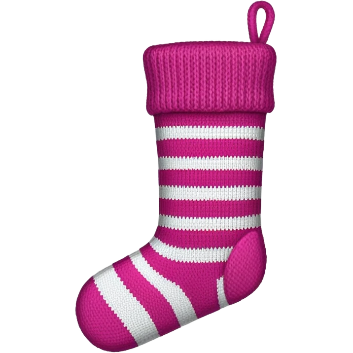 Pink ChristMAs emoji