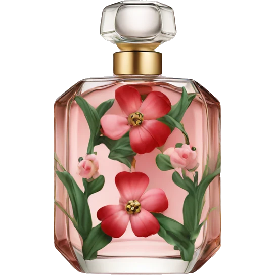 Gucci floral perfume emoji