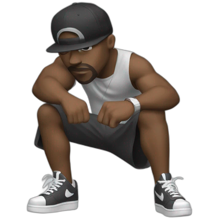 flex, hip hop emoji