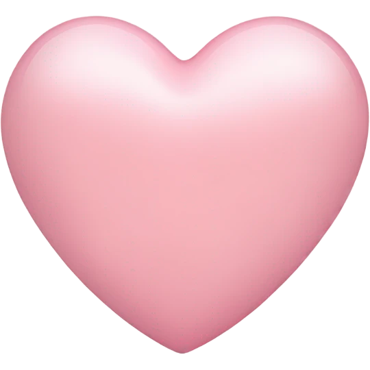 Heart baby pink  emoji