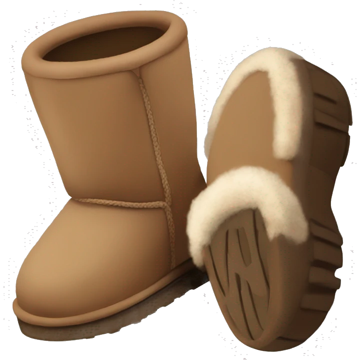 Ugg tass brown emoji