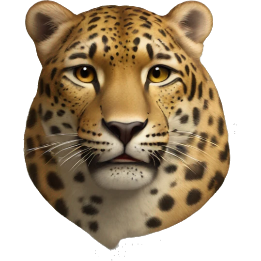 Corazon de leopardo emoji