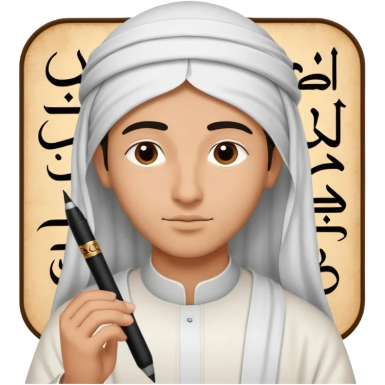 The name of God is Arabic emoji