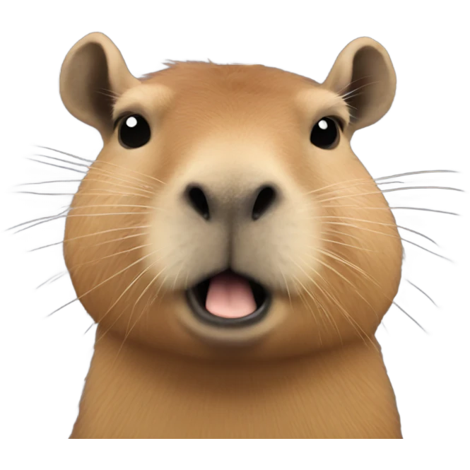 smoking capybara  emoji