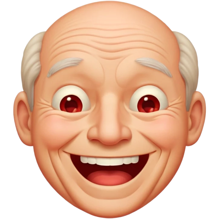 guy coking himself laughing emoji