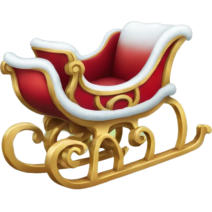 Christmas sleigh  emoji