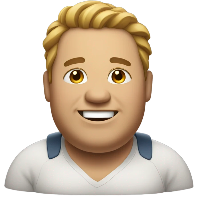 giant fat man emoji
