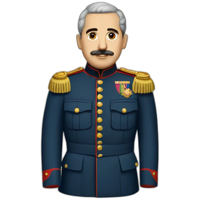 Francisco franco Spanish uniform emoji