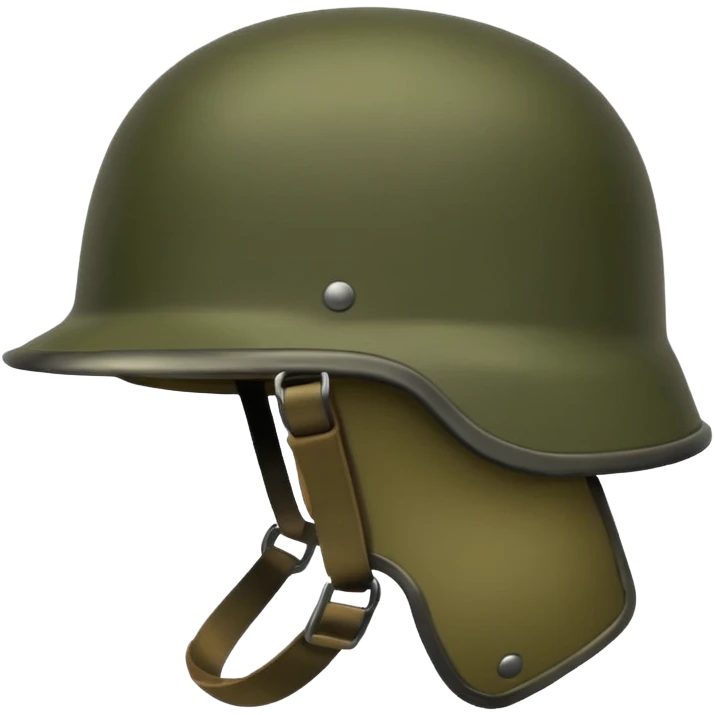 military helmet emoji
