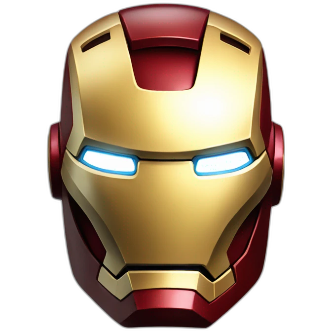 Iron man wear full armor emoji