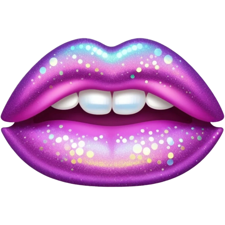 glitter liquid lipgloss emoji