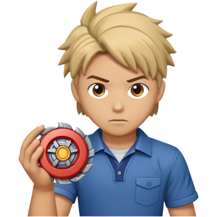 Beyblade with player emoji