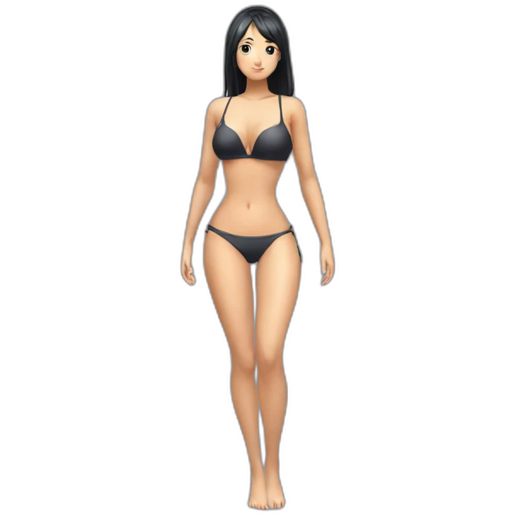 nico robin full body pawg bikini back focus emoji