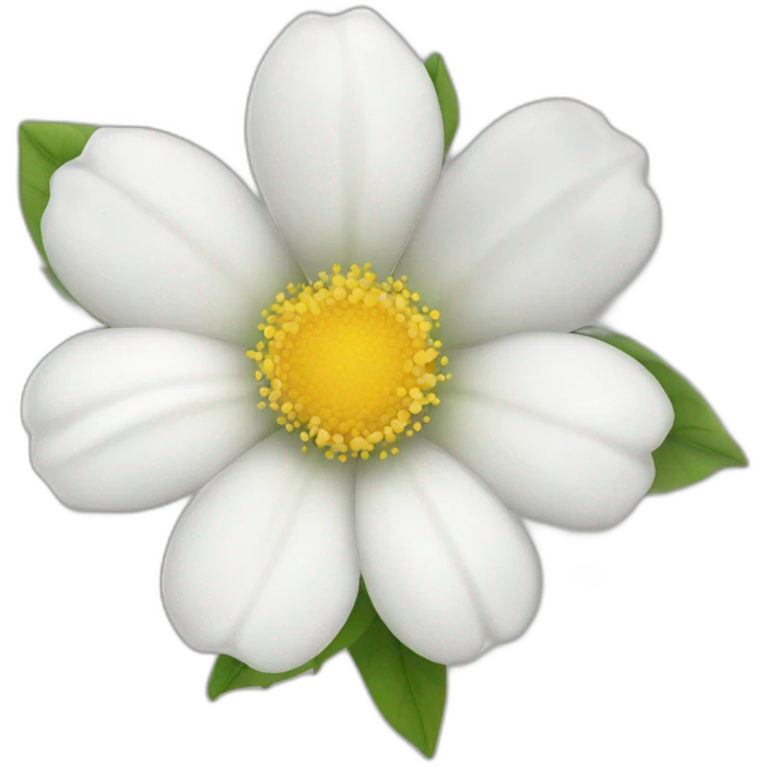 White flower emoji