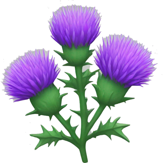 Emoji thistle emoji