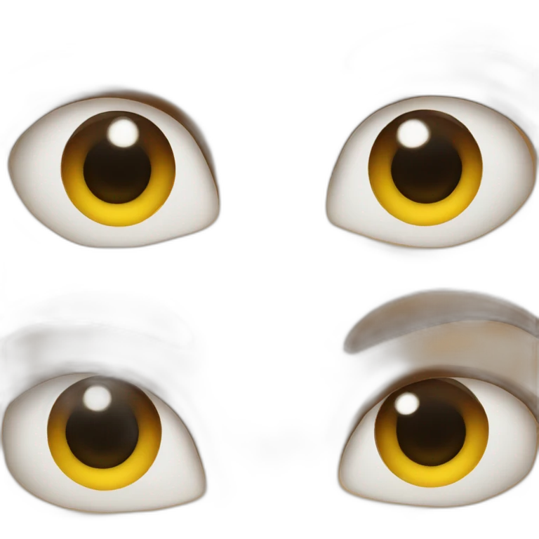 eyes looking emoji