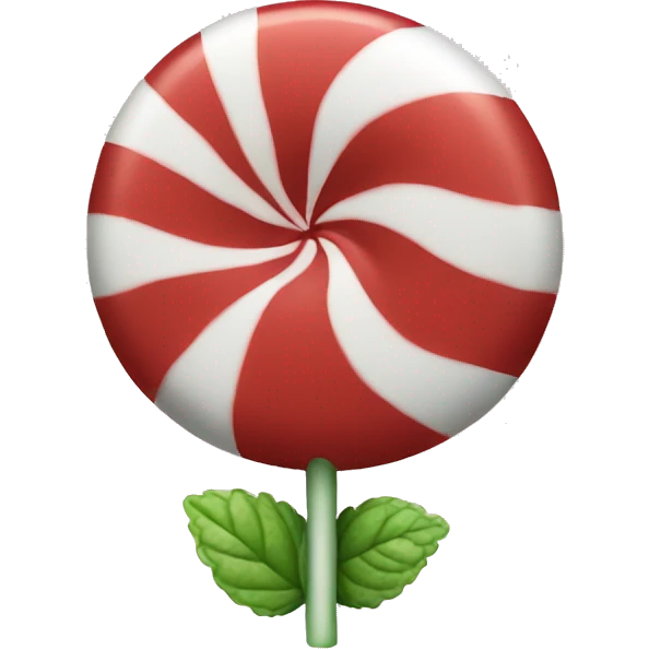 Peppermint candy emoji