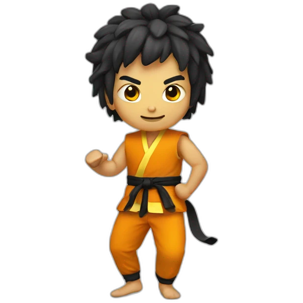 Kung-fu penda emoji