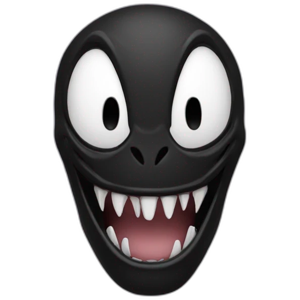 venom circle head  emoji