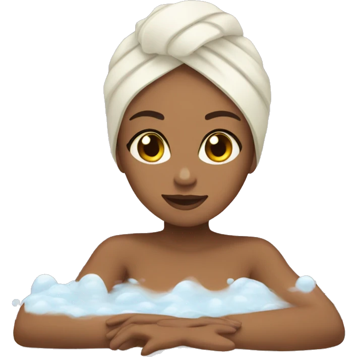 Spa day emoji