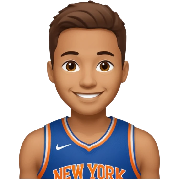 Smiley new york knicks emoji