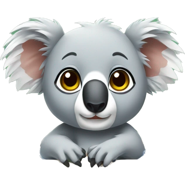 Koala in a spa emoji